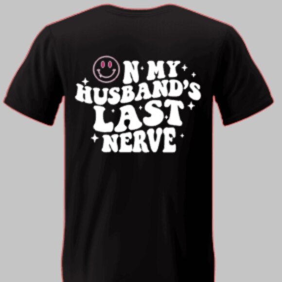 Gildan Tops - Black Graphic Tee Unisex Made To Order Same Day!!!